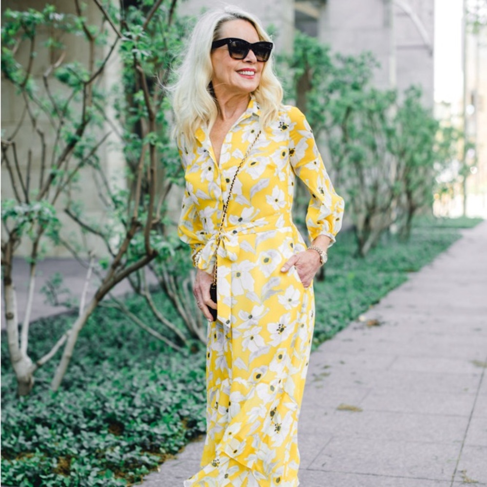 Floral Banana Republic Dress
